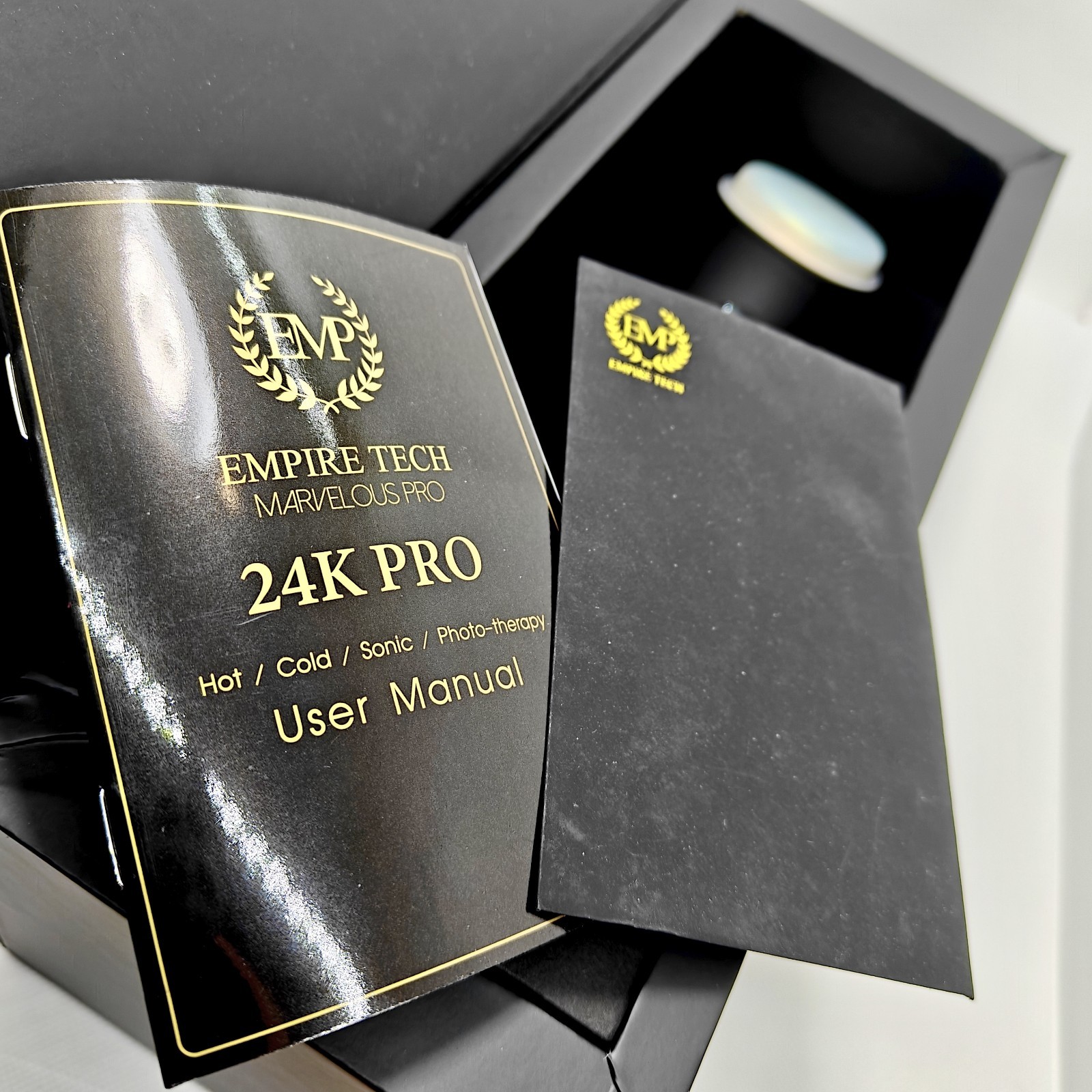 Empire Tech MARVELOUS 24K Skincare Revolution System Open Box