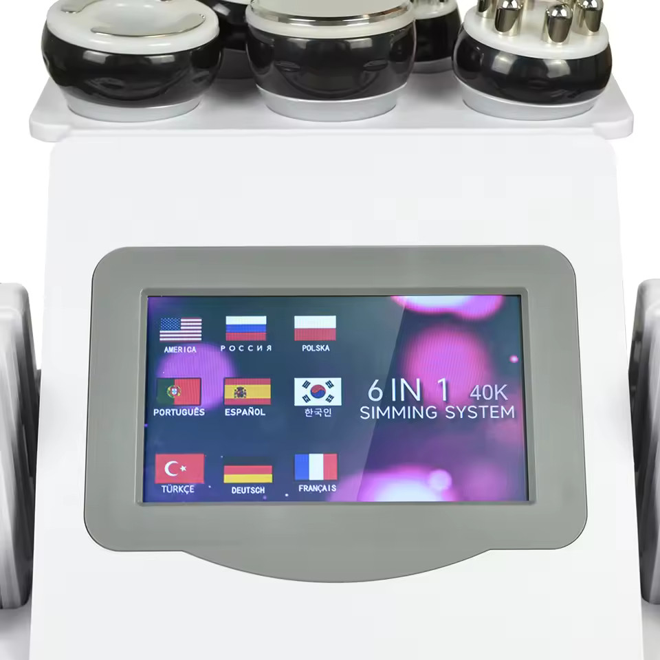 6-in-1 40K Ultrasonic Cavitation Body Sculpting Machine