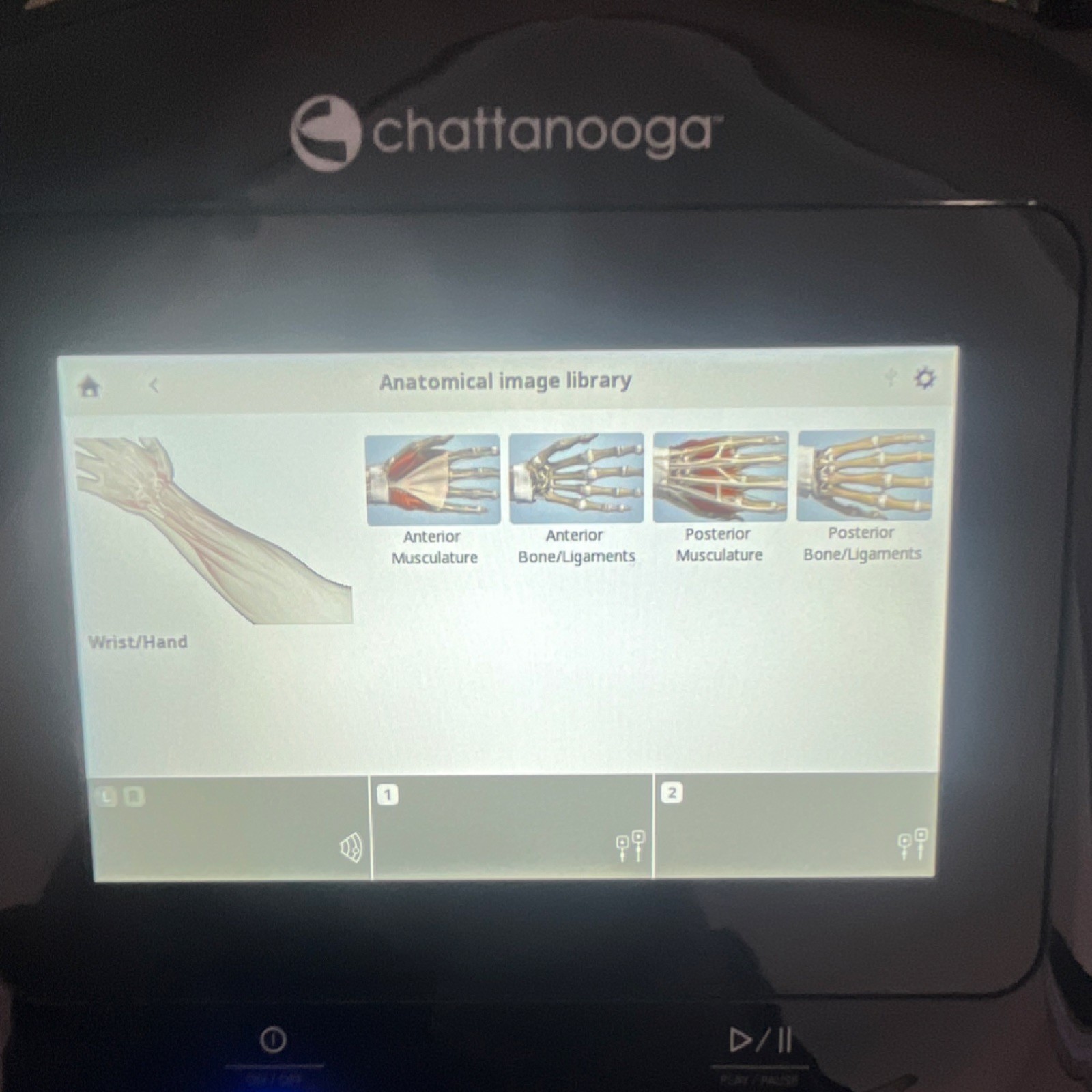 Chattanooga Intellect Legend 2 w/Cart. Touchscreen Ultrasound / E Stim System