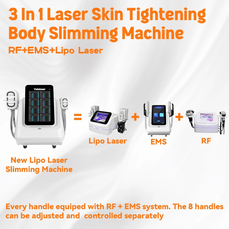 Body Sculpting Machine Lipo Laser For Loss Weight Tighten Skin Lymph Drainage