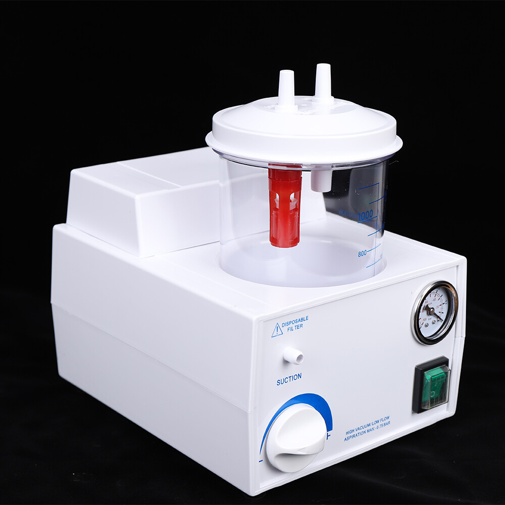 1000mL Dental Suction Machine Oral Emergency Vacuum Phlegm Suction Unit 110V