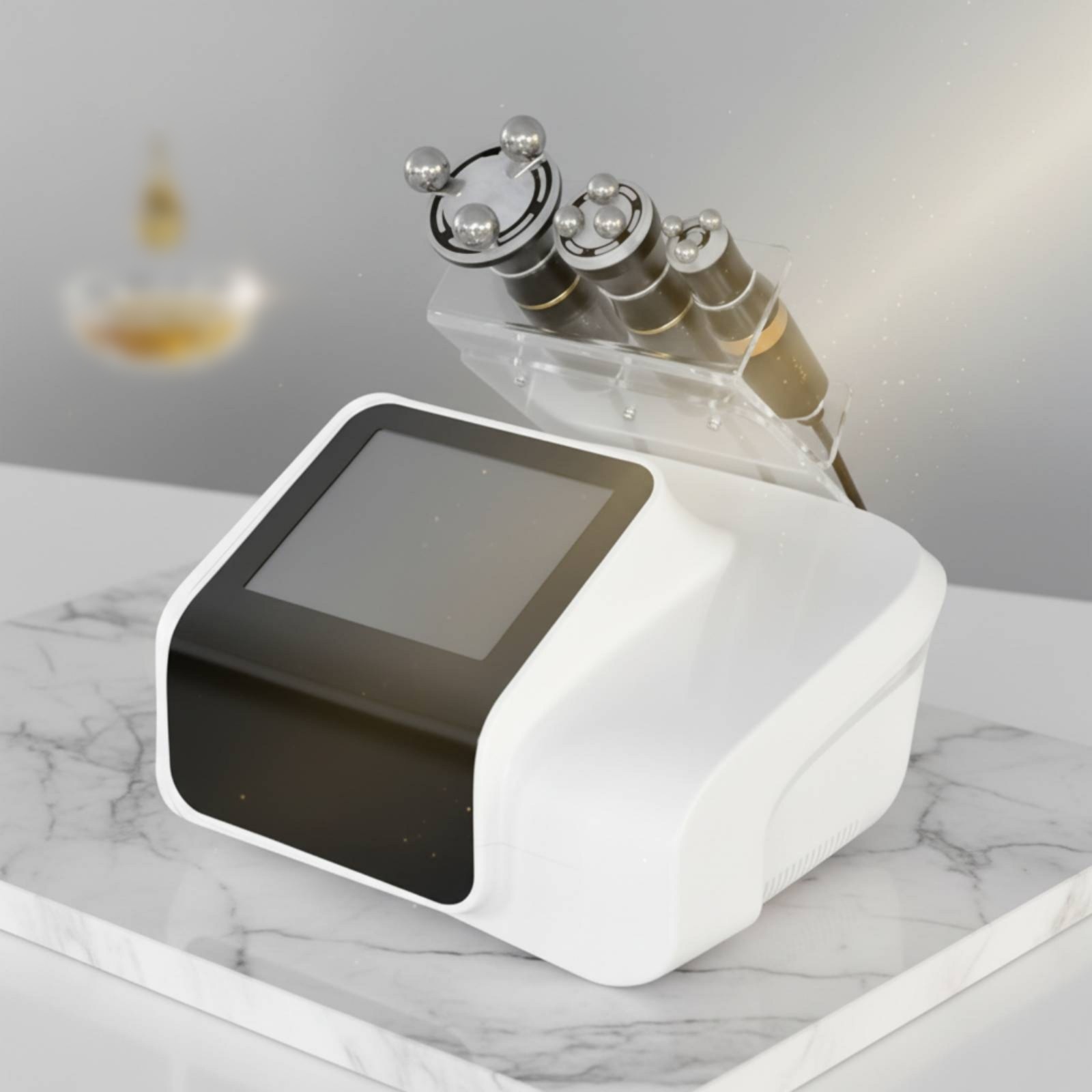 RF Rolling Aesthetic Device Black and White Multi-Orb Massager Device Easy To