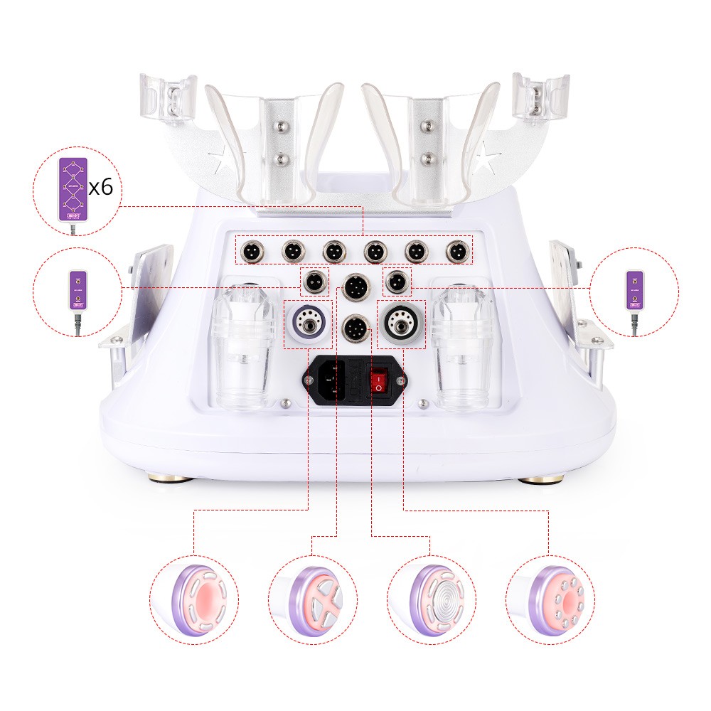 Luxury 6 in1 Beauty Machine for Full Body & Facial Care Enhancement Salon Studio