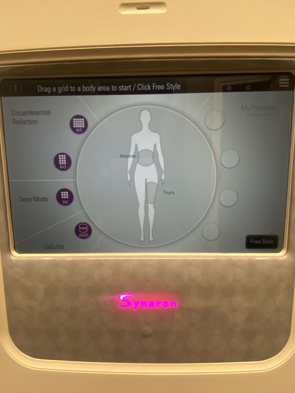 Velashape III Body Contouring and Cellulite Reduction