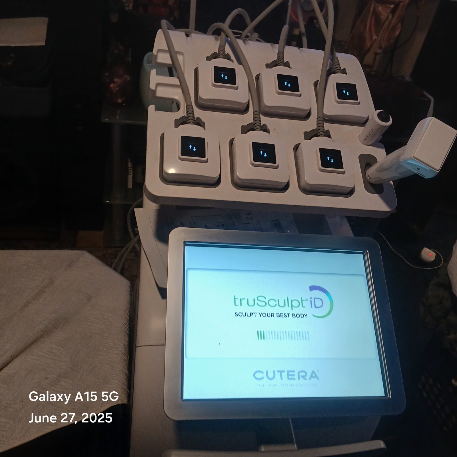 Cutera Trusculpt ID Sculpting Machine w/ 41 Treatments Left and Supplies