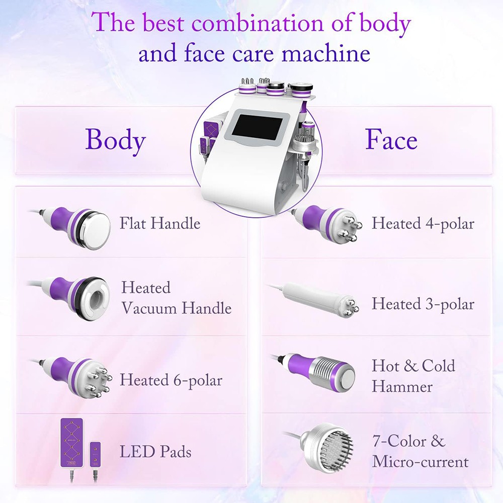 9 in 1 Beauty Machine for Body Massage Facial Skin Care Skin Lifting Brand New