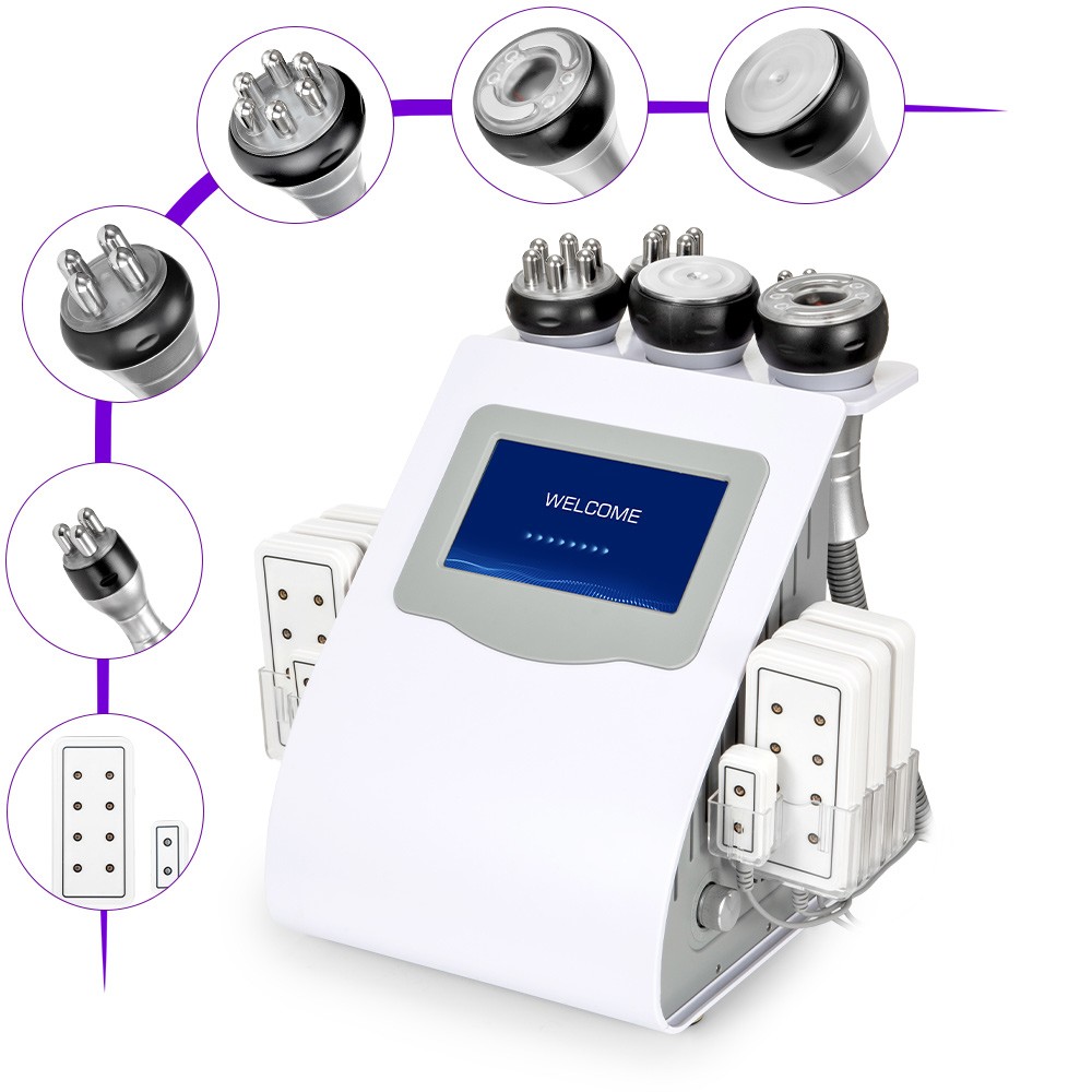 Elite 6 in 1 Beauty Machine for Body Massage Facial Skin Care Beauty Salon Home