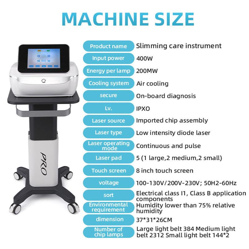Red Light Therapy Machine Lymphatic Drainage Pain Relief Body Slimming Fat Loss