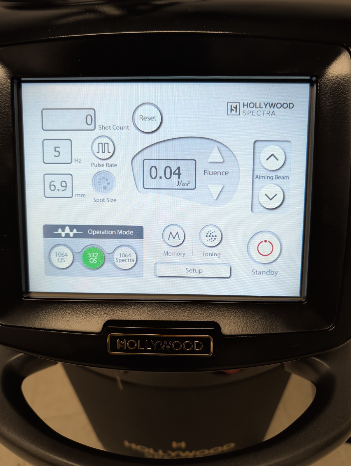 2021 Lutronic Hollywood Spectra Laser – Dual Pulse Nd:Yag Laser