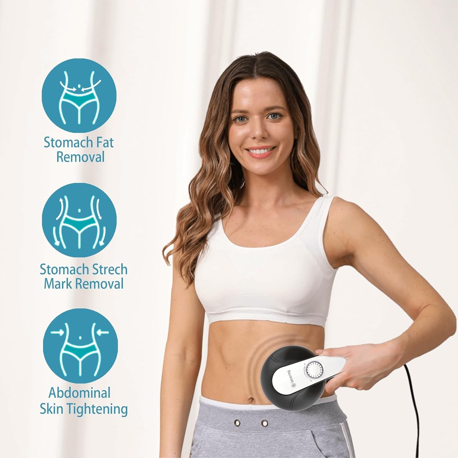 8-Head Body Sculpting Machine – Portable Electric Massager for Cellulite Removal