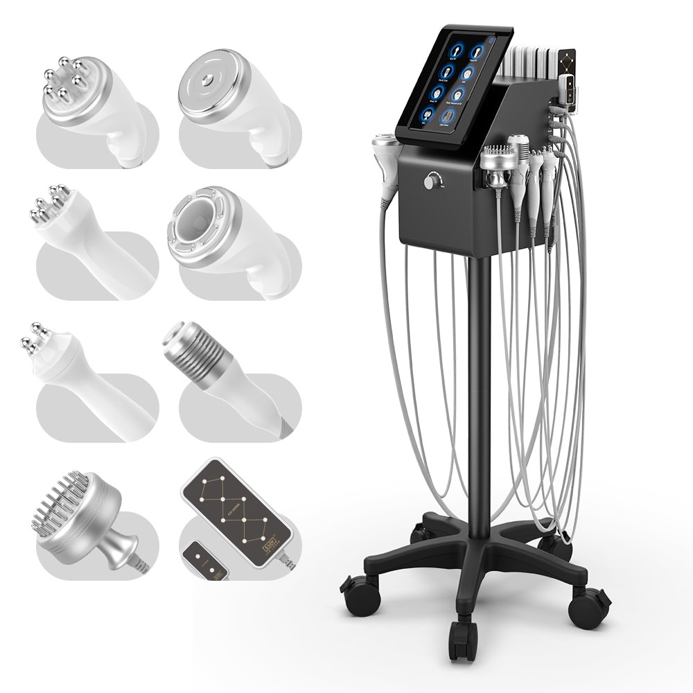 Pro Standing 9 in 1 Beauty Machine for Skin Elasticity & Silhouette Enhancement