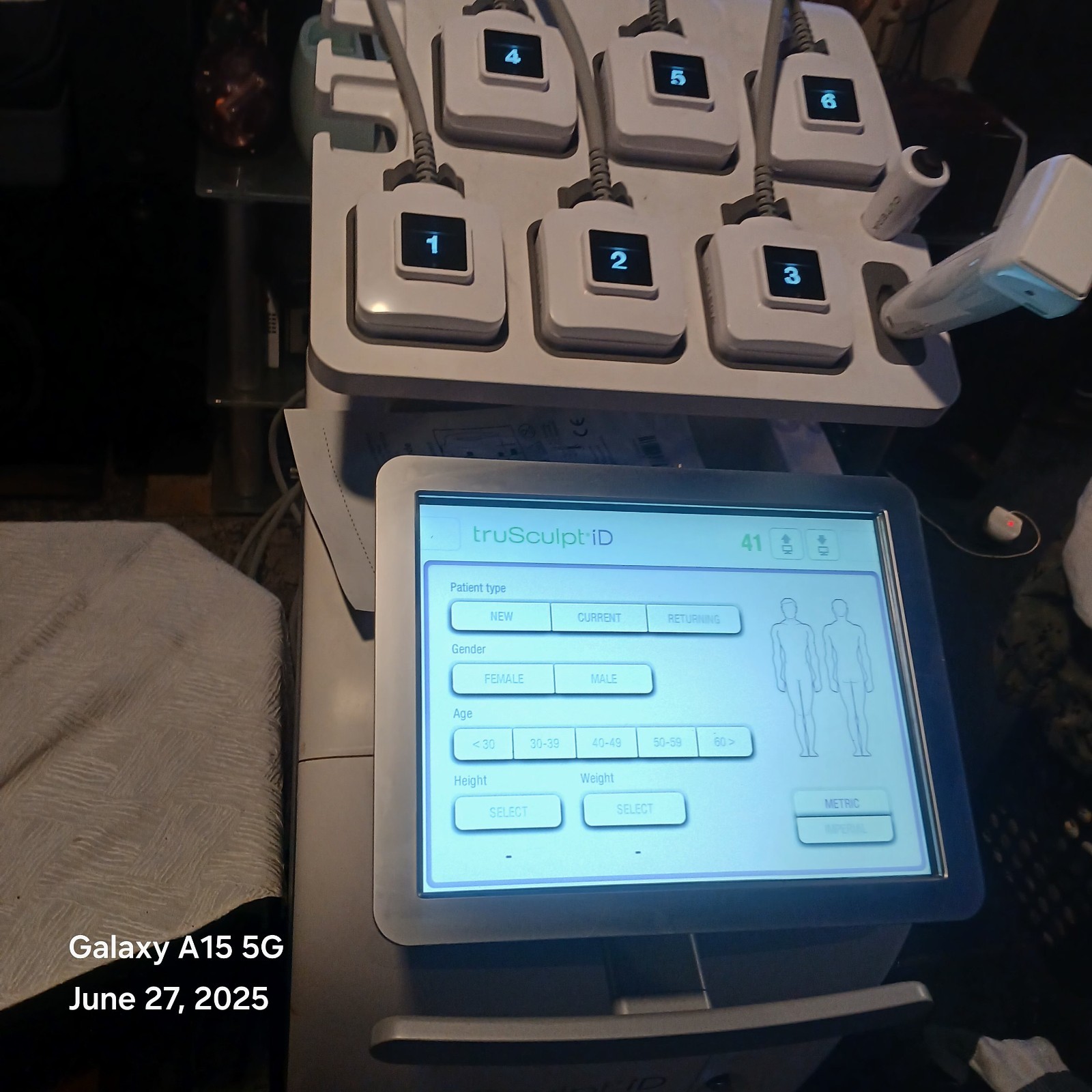Cutera Trusculpt ID Sculpting Machine w/ 41 Treatments Left and Supplies