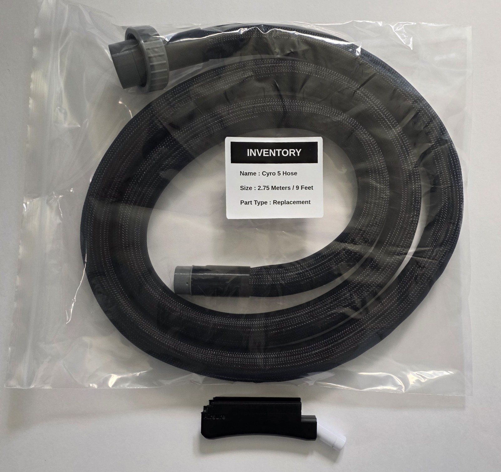 ZIMMER CRYO 5 HOSE SET (9 ft) with Cynosure Handpiece Nozzle (Reinforced Model)