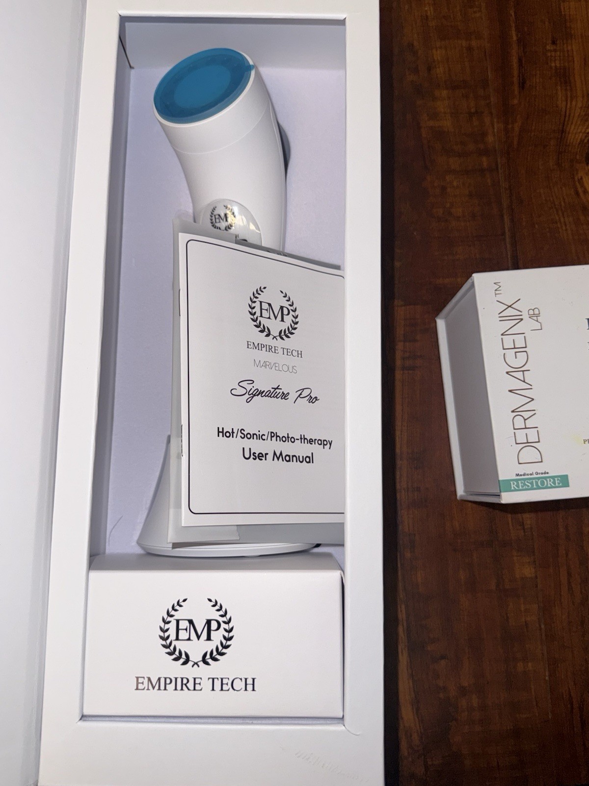 Empire Tech Marvelous Signature Pro Portable Photo Therapy Device Kit w/ Manual