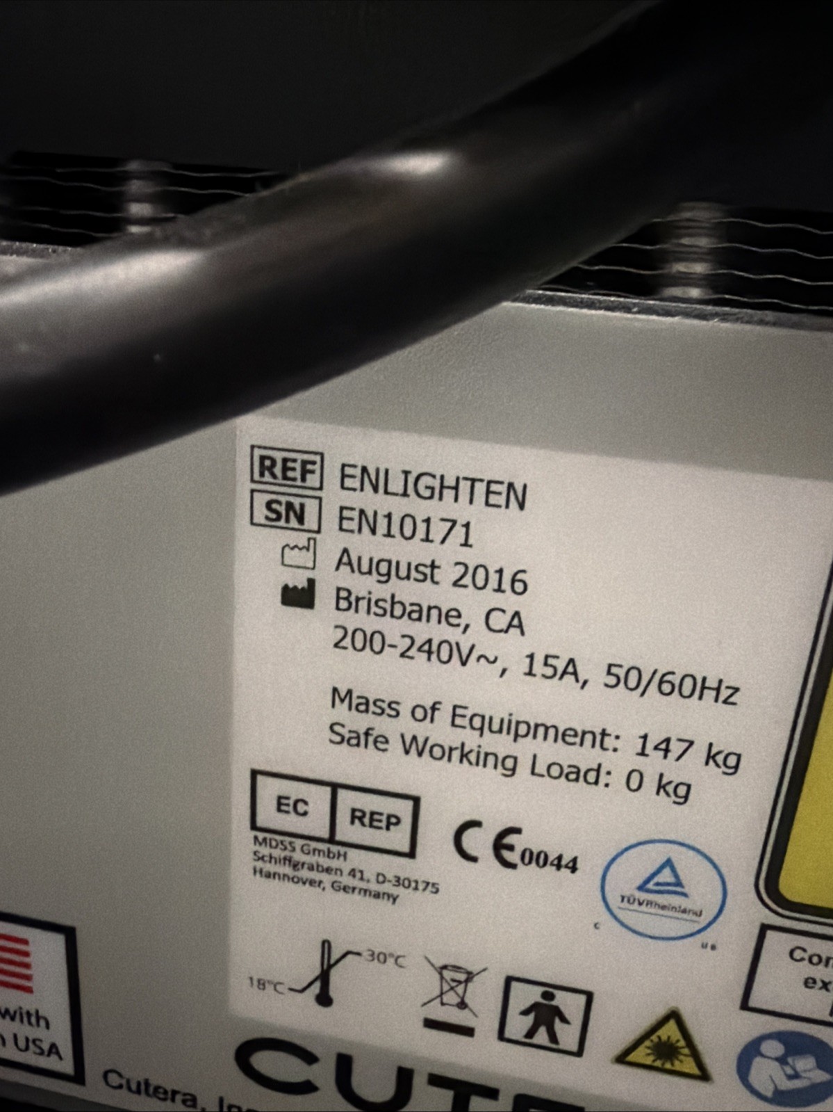 Cutera Enlighten Laser