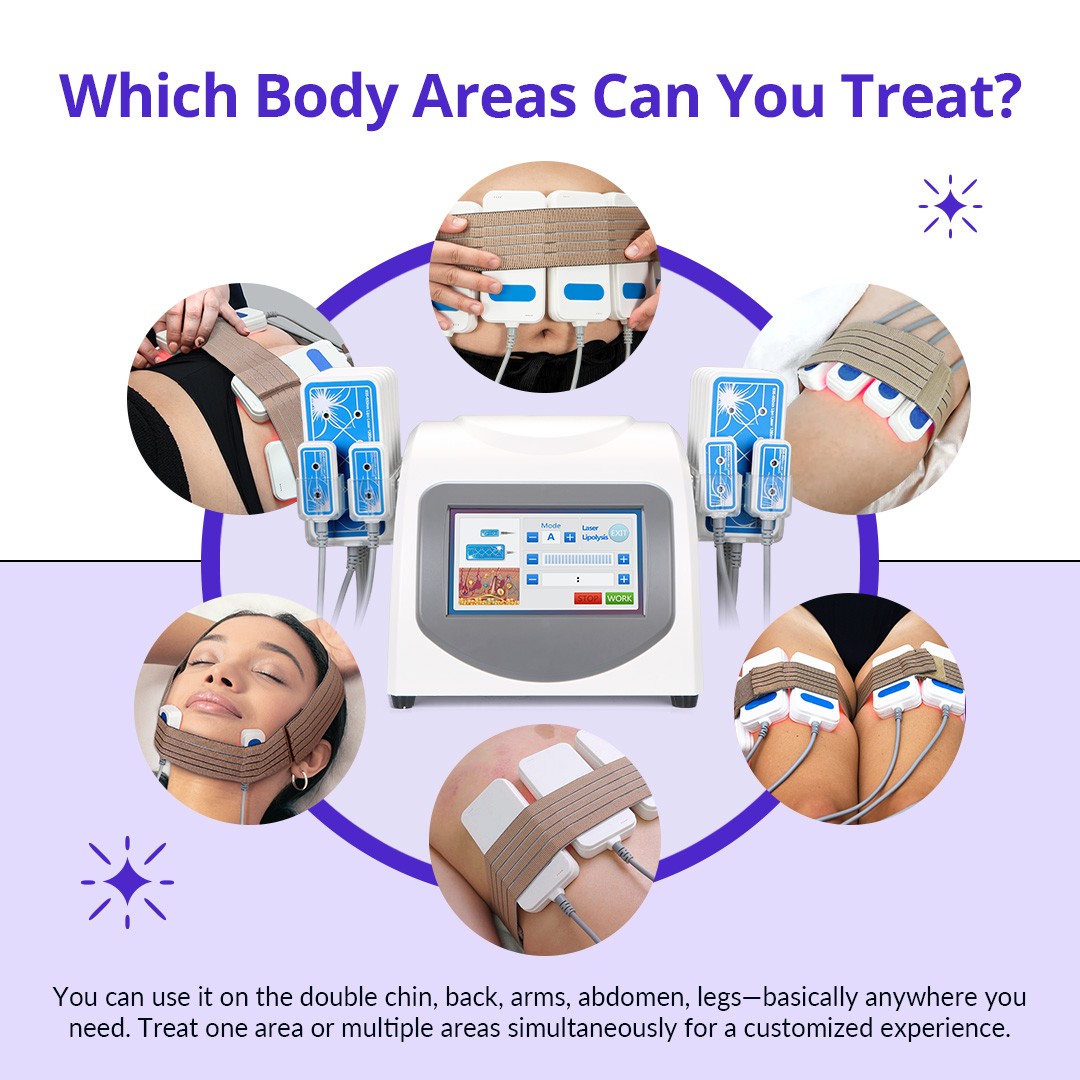 Dual Wavelength 635nm 650nm Led Laser Beauty Machine Full Body Massager 160mw US