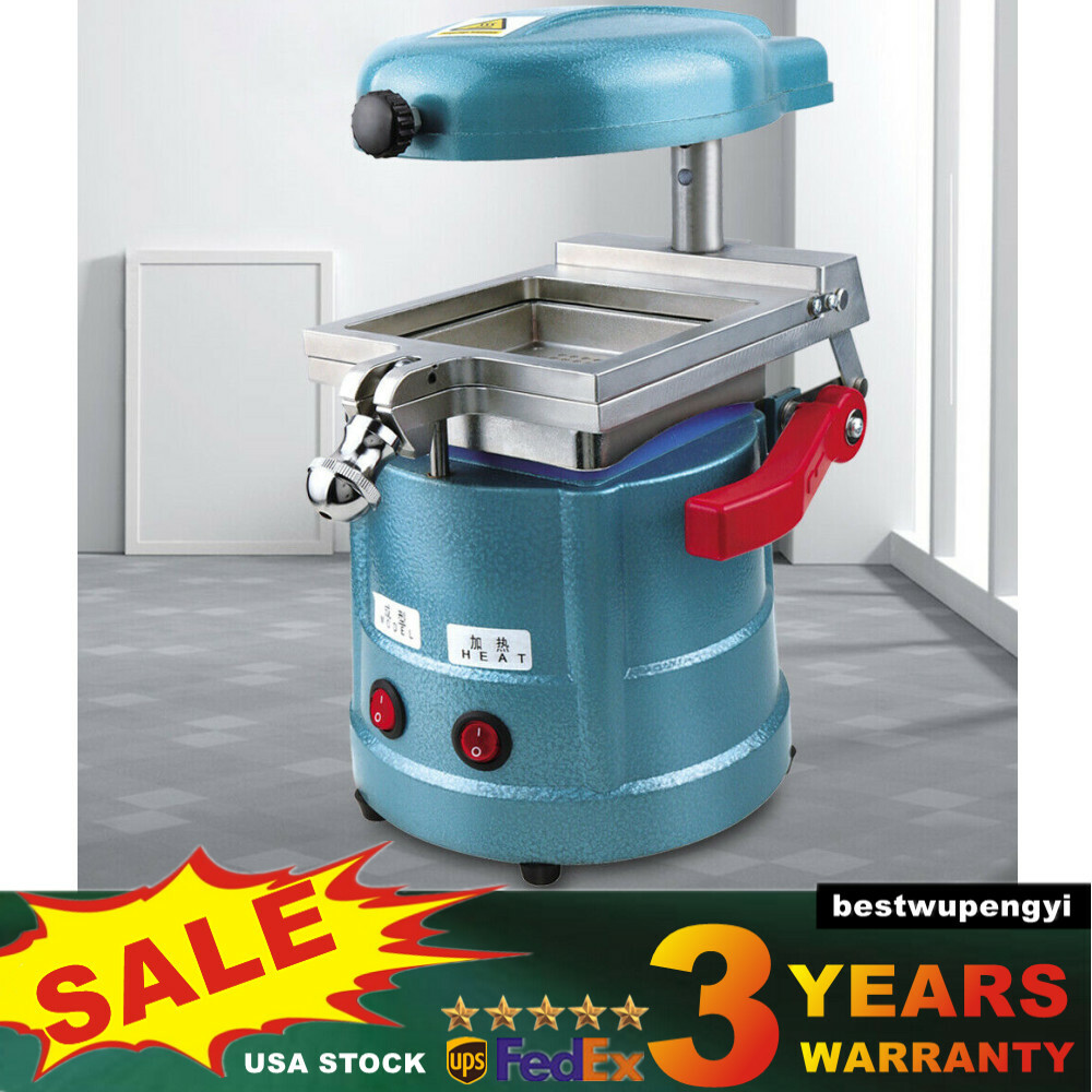 Dental Vacuum Molding Forming Machine Former Heat Thermoforming Lab Equipment