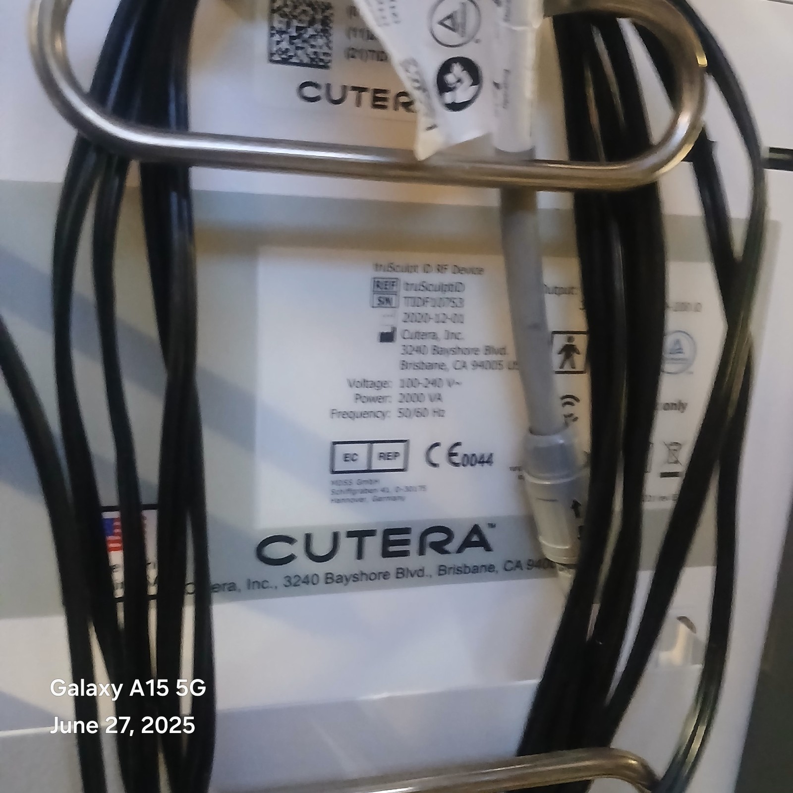 Cutera Trusculpt ID Sculpting Machine w/ 41 Treatments Left and Supplies