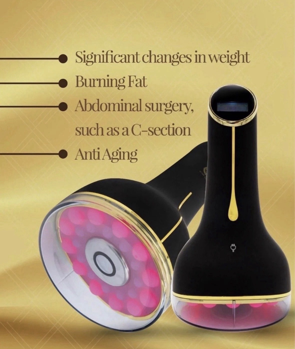 Slimming Device Cavitation Vacuum w/ Serum & PRISM