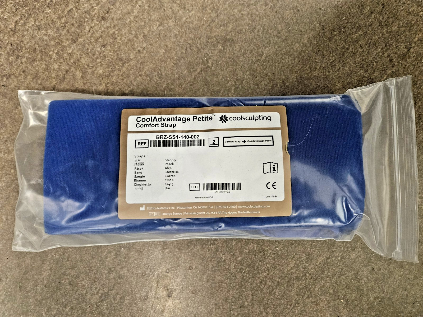 CoolAdvantage Petite Securement Strap Kit