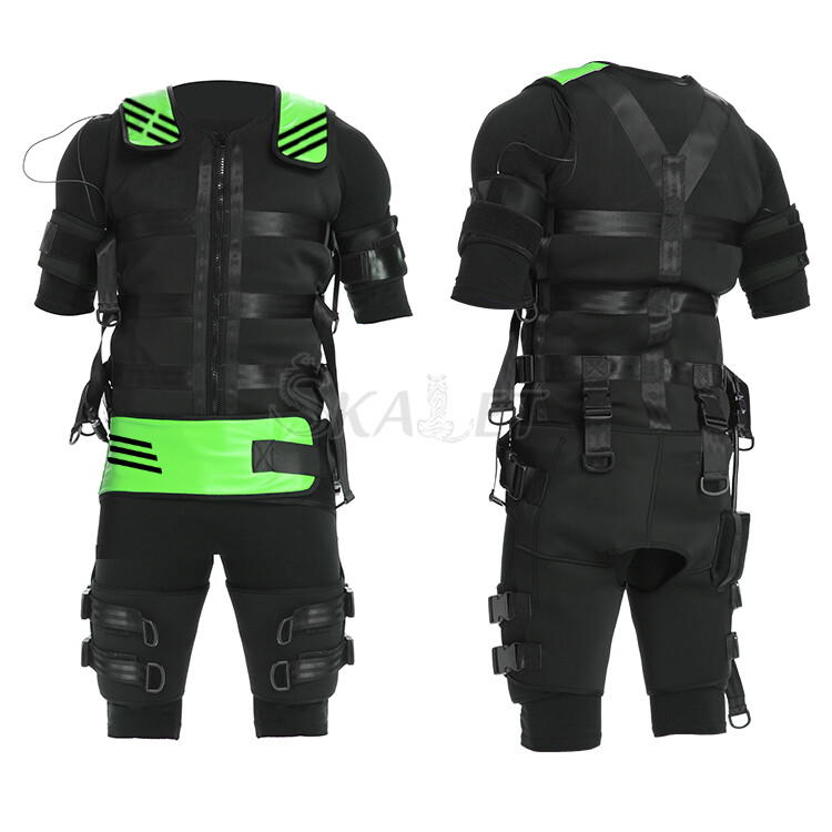 Electric Training Fitness Sport EMS Training Machine Muscle Stimulator Suit