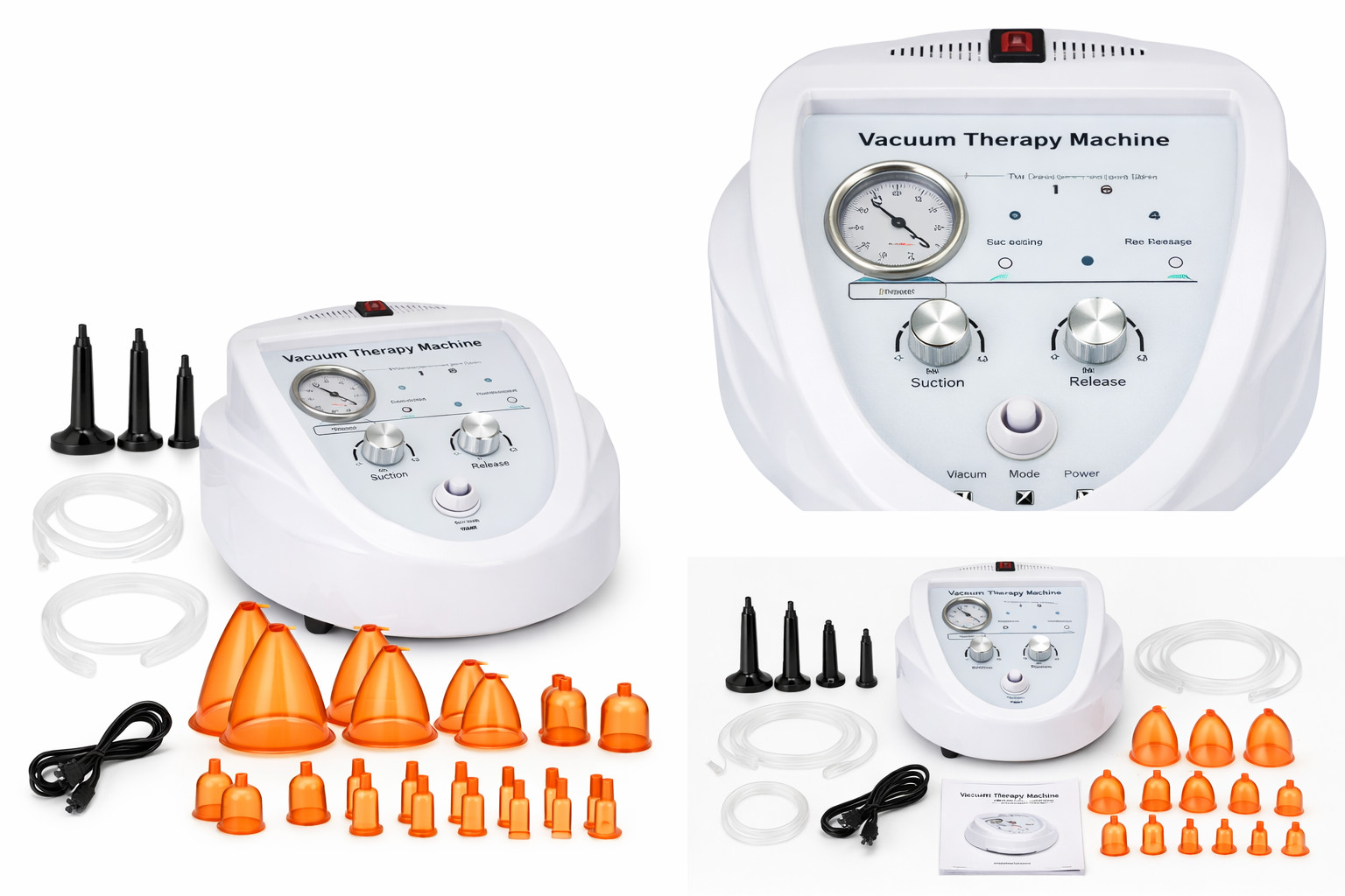 Electronic Vacuum Therapy Machine Vacuum Cupping With Cups & Accessories New