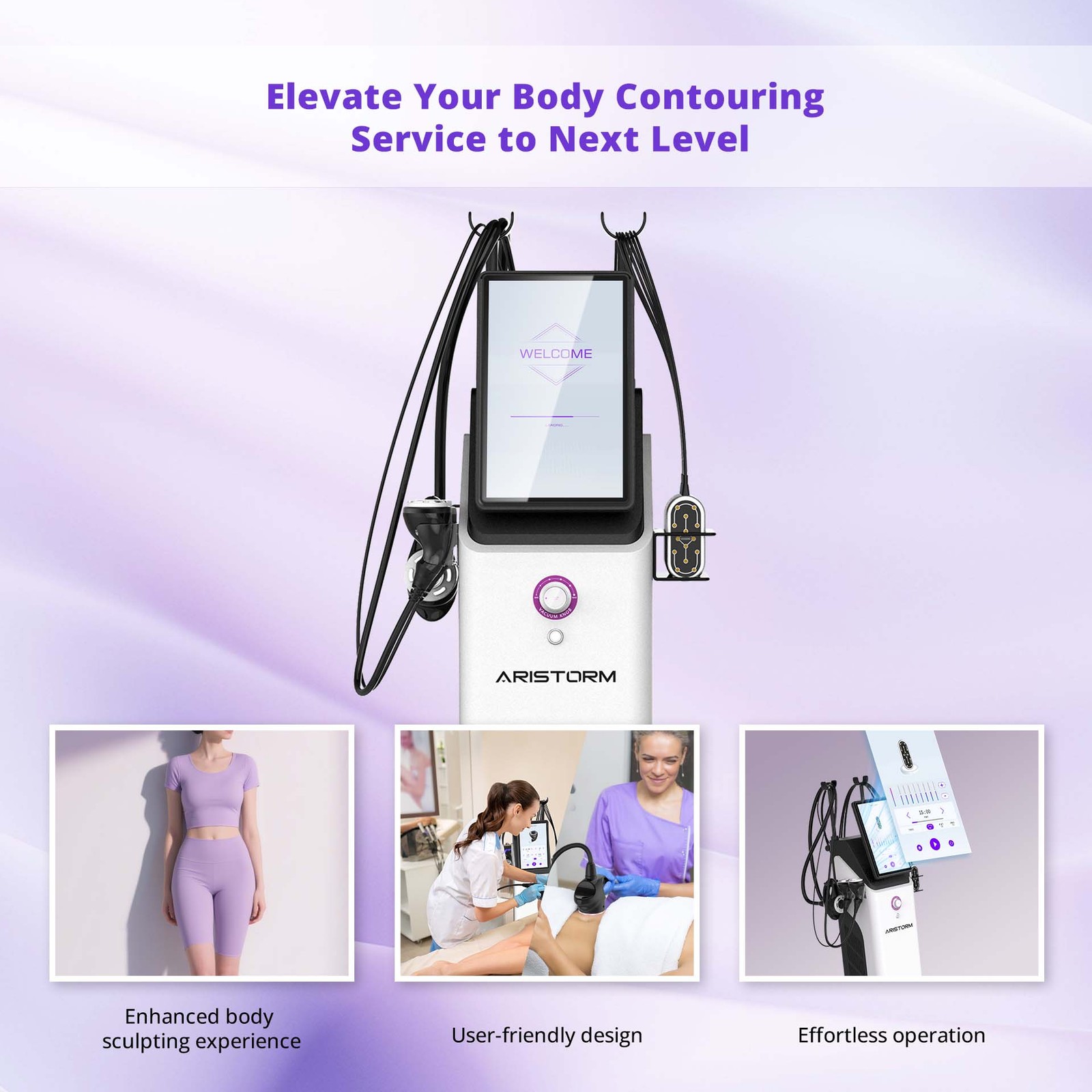 2026 4 in 1 Beauty Machine 30&50&80 Version for Salon Clinic Stand-Type
