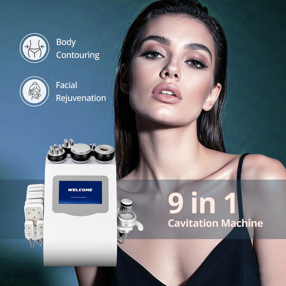 9 in 1 Beauty Machine for Body Massage Facial Skin Care Skin Lifting Weight Loui