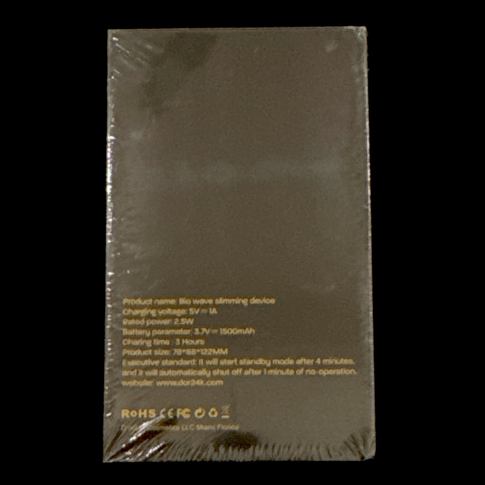 D’OR24K Prestige Bio Wave Slimming Device Tummy Tuck – New Sealed – EMS RF LED