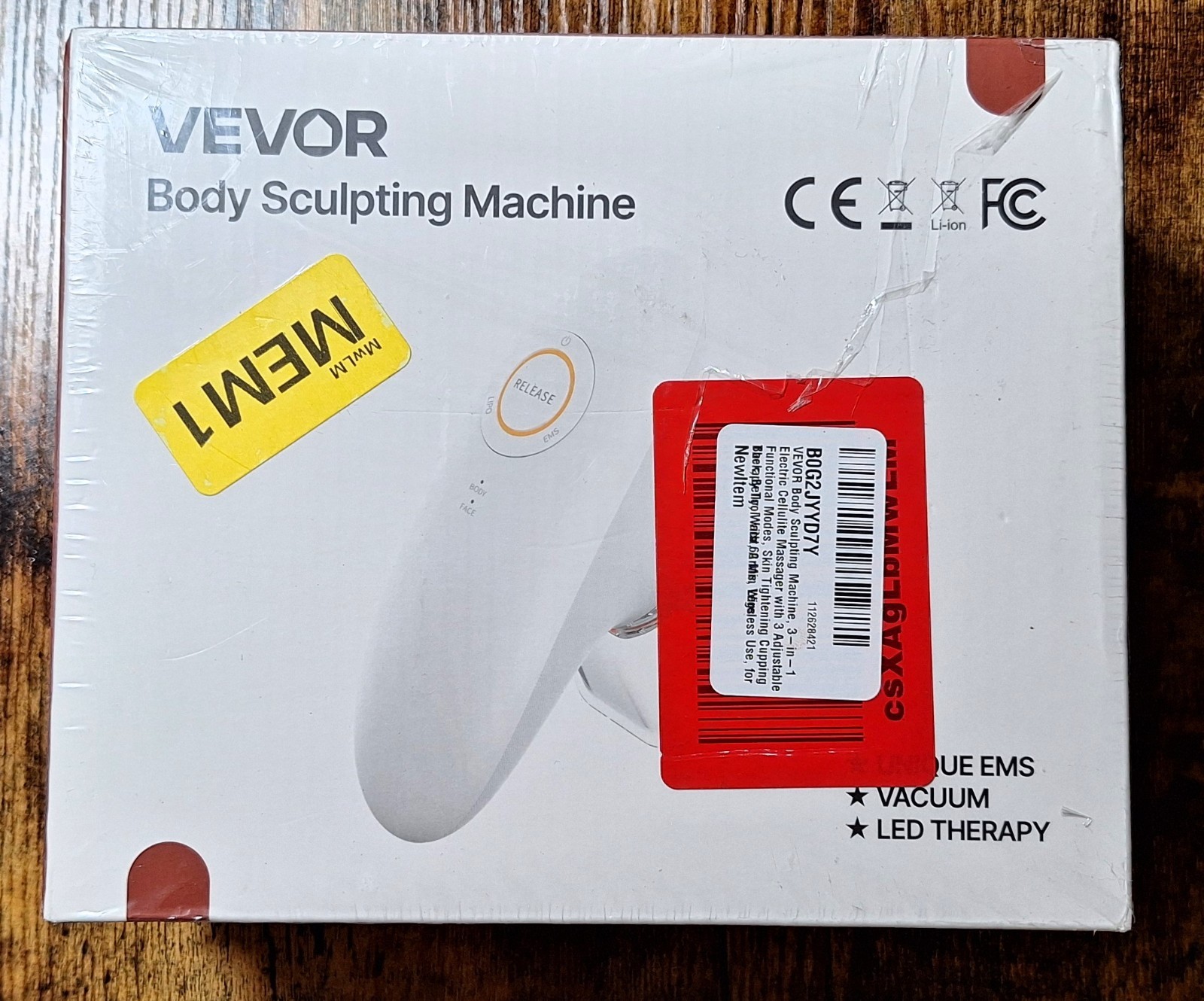 VEVOR Body Sculpting Machine 3-in-1 Electric Cellulite Massager with 3 Modes