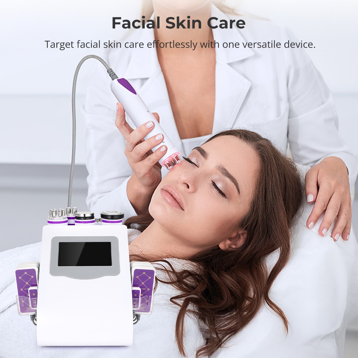 Multi-Function 6 in 1 Beauty Machine for Skin Firmness & Silhouette Improvement