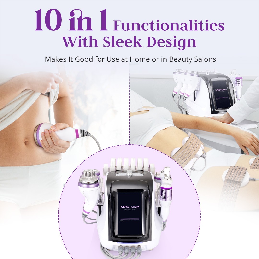 10 in 1 Beauty Machine for Boost Body Silhouette & Skin Smoothing Care Brand New