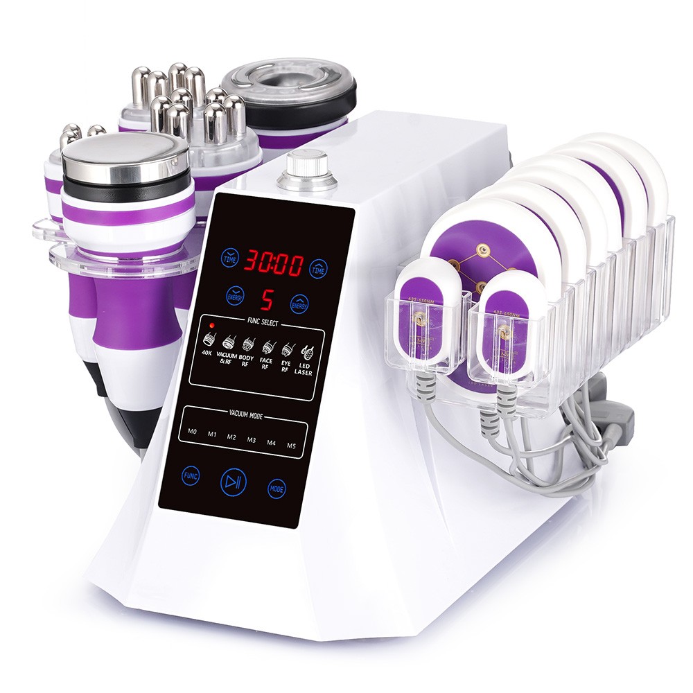 Elite 6 Function Handles Machine for Skin Refinin Improve Waistline Silhouette