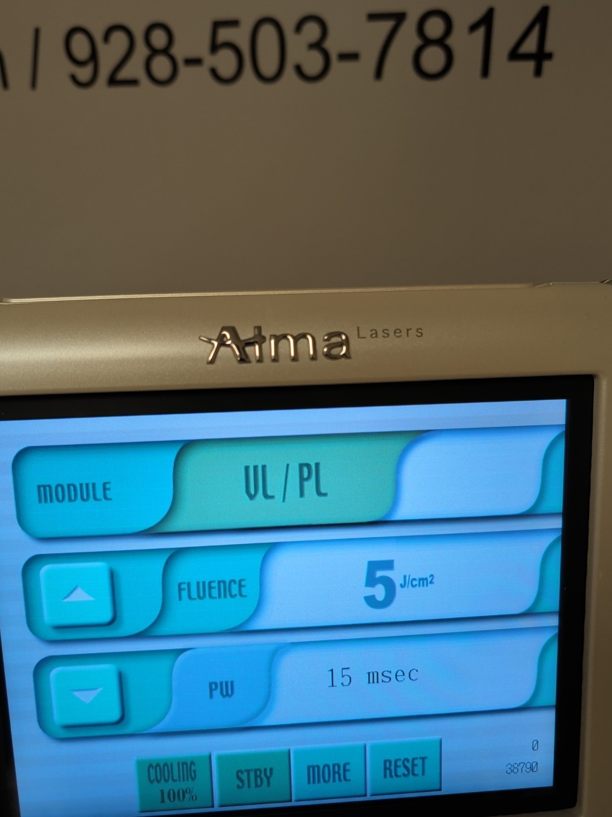 Alma HarmonyXL Laser Cooled 570-950 nm Handpiece