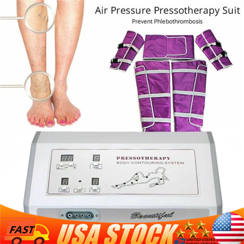 Air Pressure Suit Pressotherapy Body Slimming Weight Loss Equipment 90 Minutes