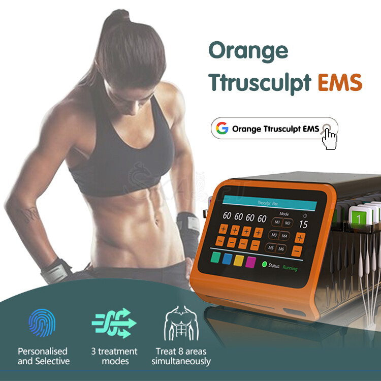 New Trusculpt EMS Build Muscle Stimulator Improve Skin Laxity Wrinkles Machine