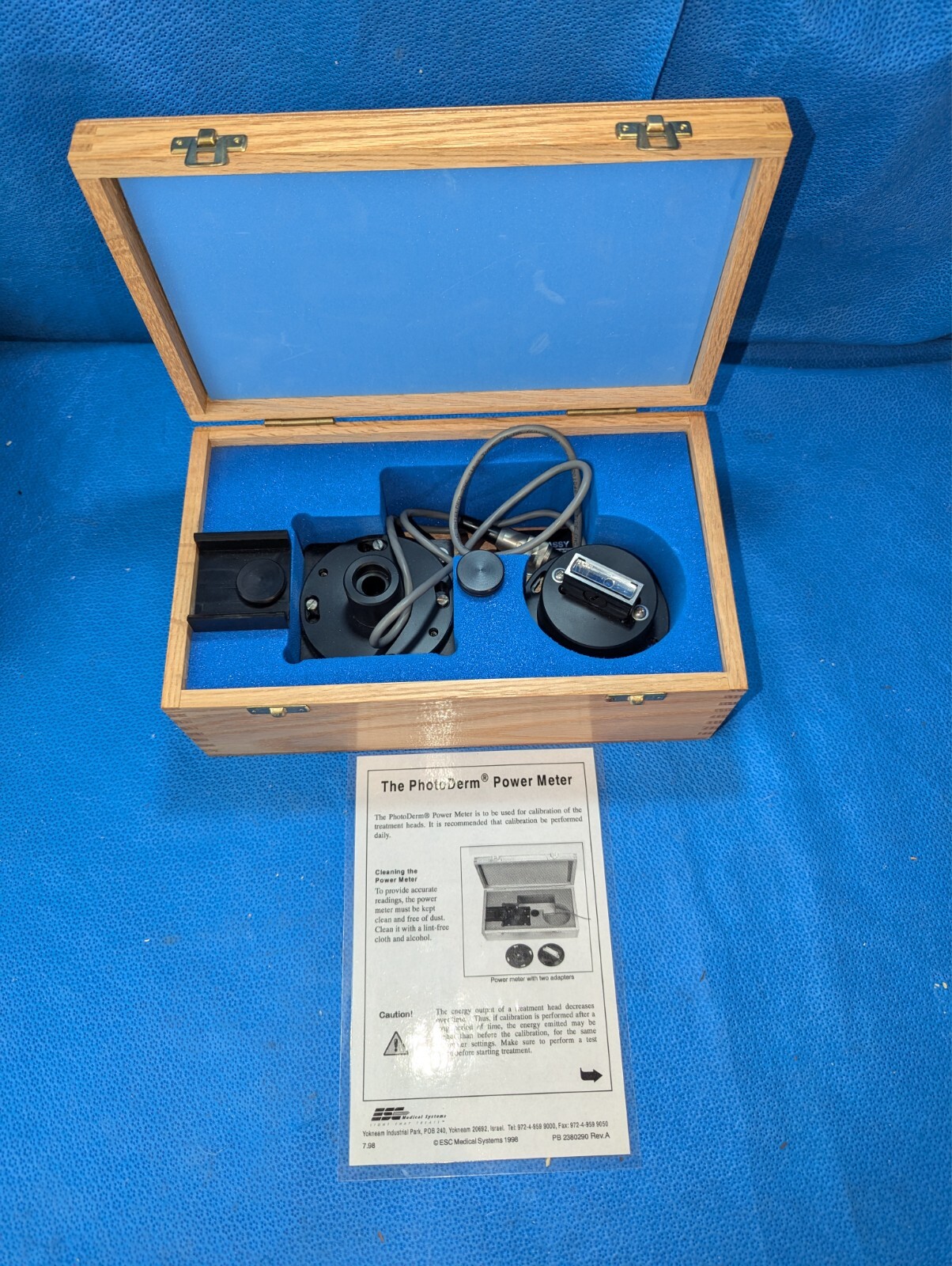 ESC Medical Systems Model 2330 Power Meter II Laser Treatment Head Tester
