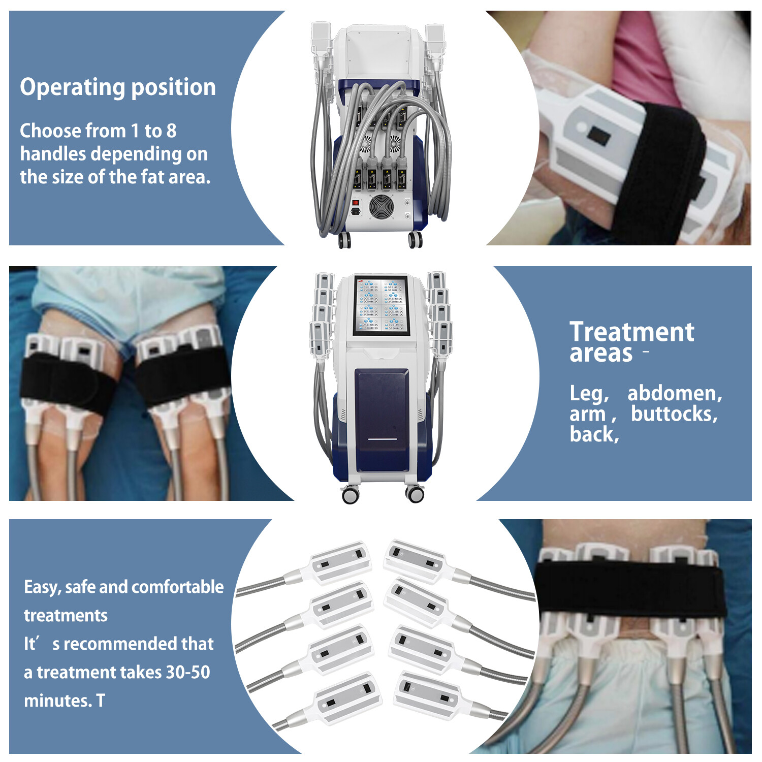 Body Shape Cryo Cool Fat Freezing Body Sculpting Slimming Machine Fat Removal
