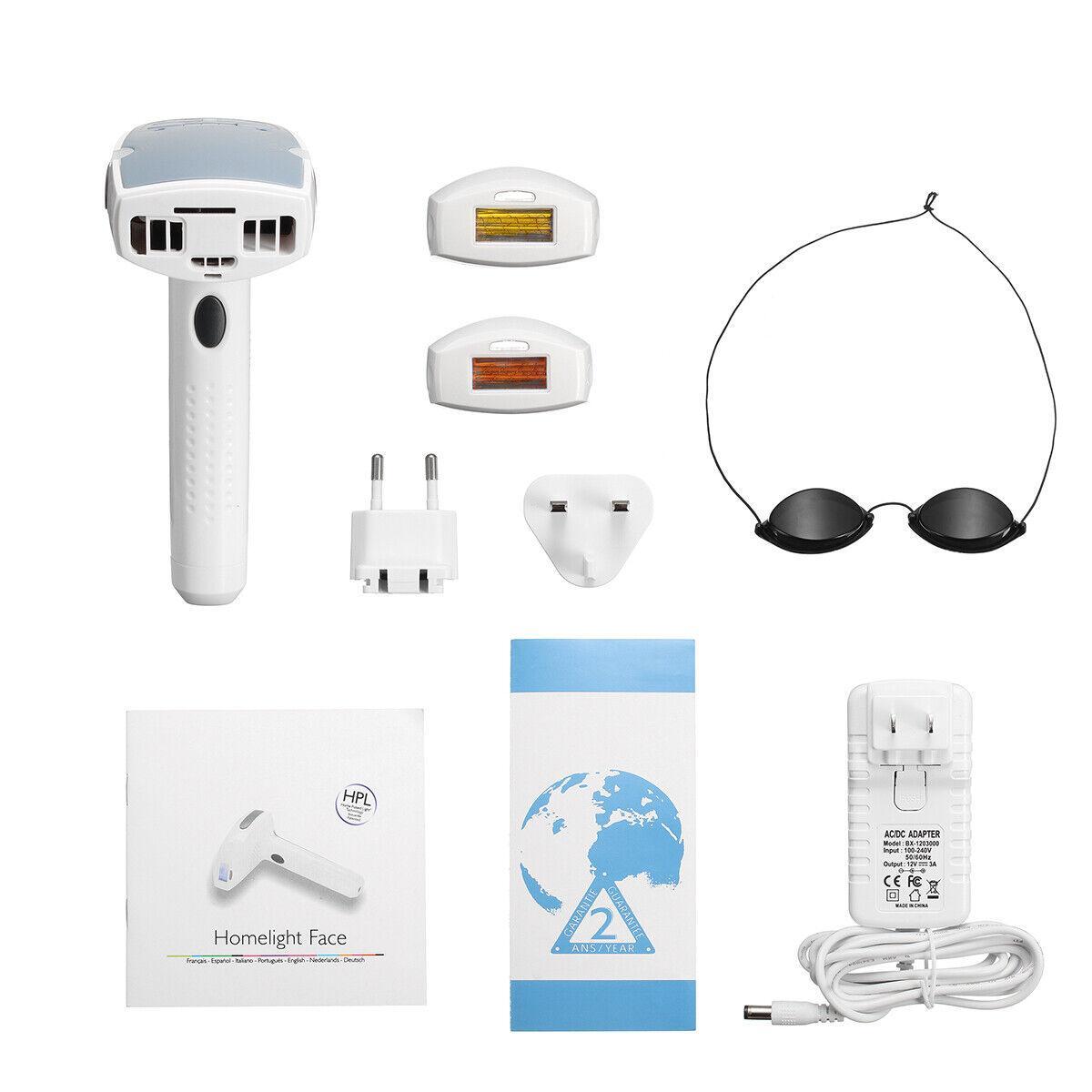 4 in1 Laser IPL Permanent Face &Body Skin Painless Epilator Hair Removal Machine