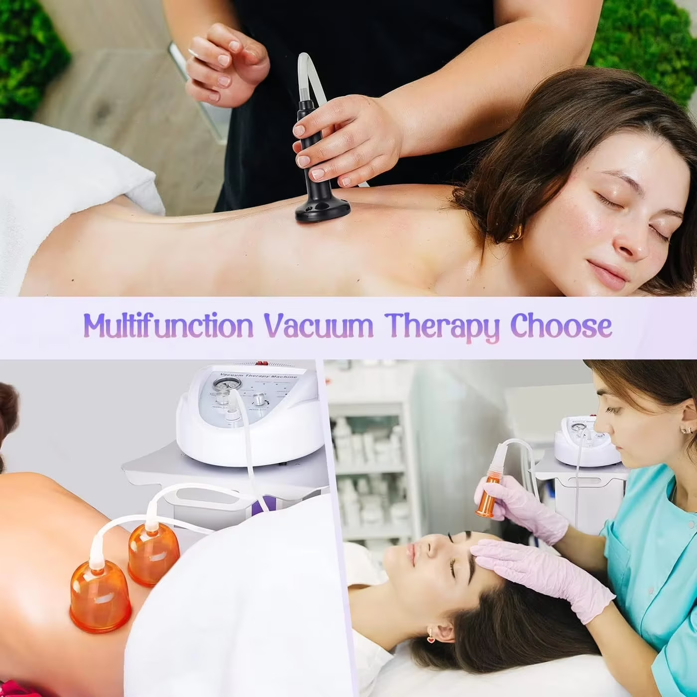 Electronic Vacuum Therapy Machine Vacuum Cupping With Cups & Accessories New