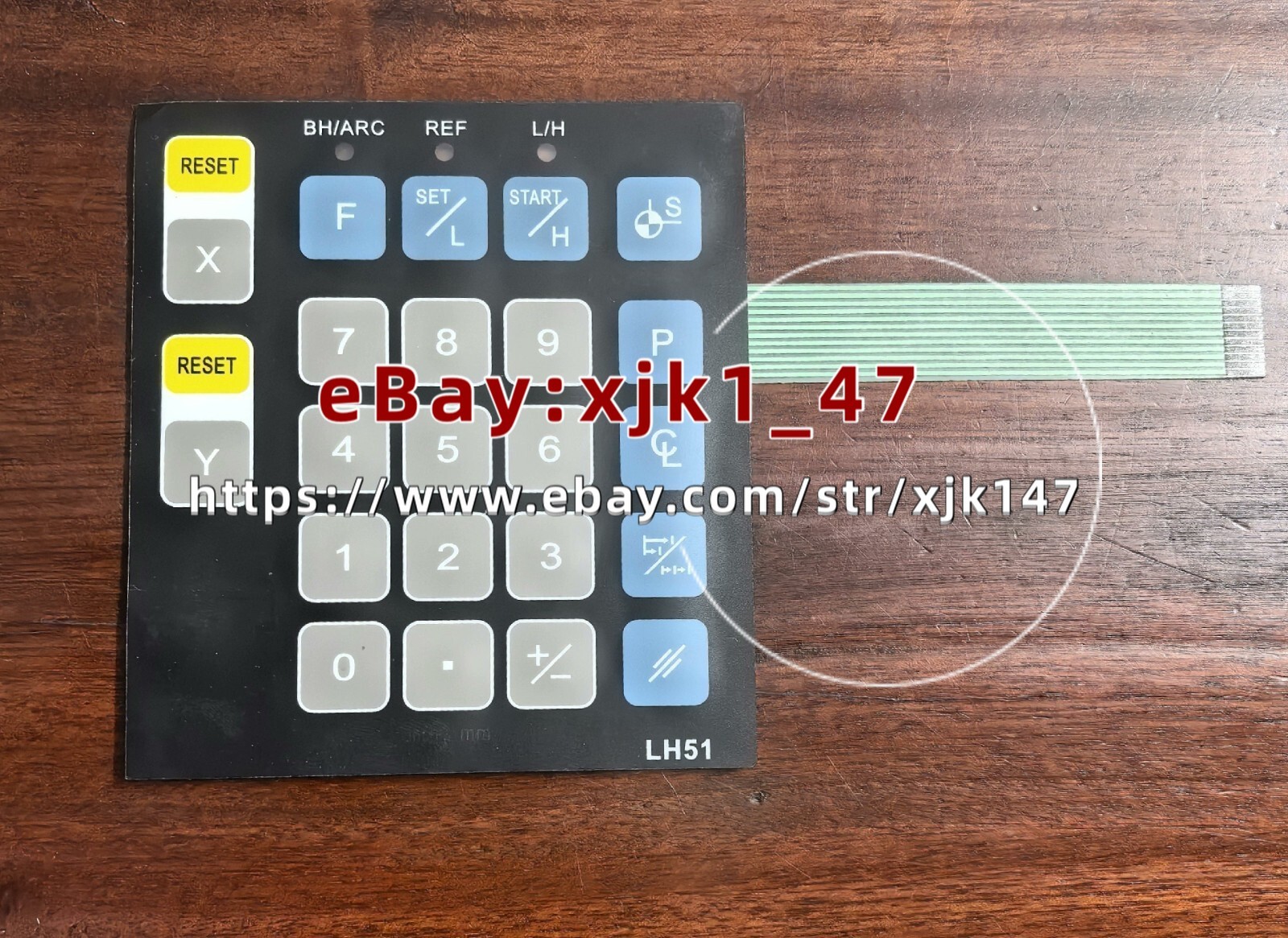 1PC Sony/magnetic ruler LH51-2 membrane keyboard Free express delivery