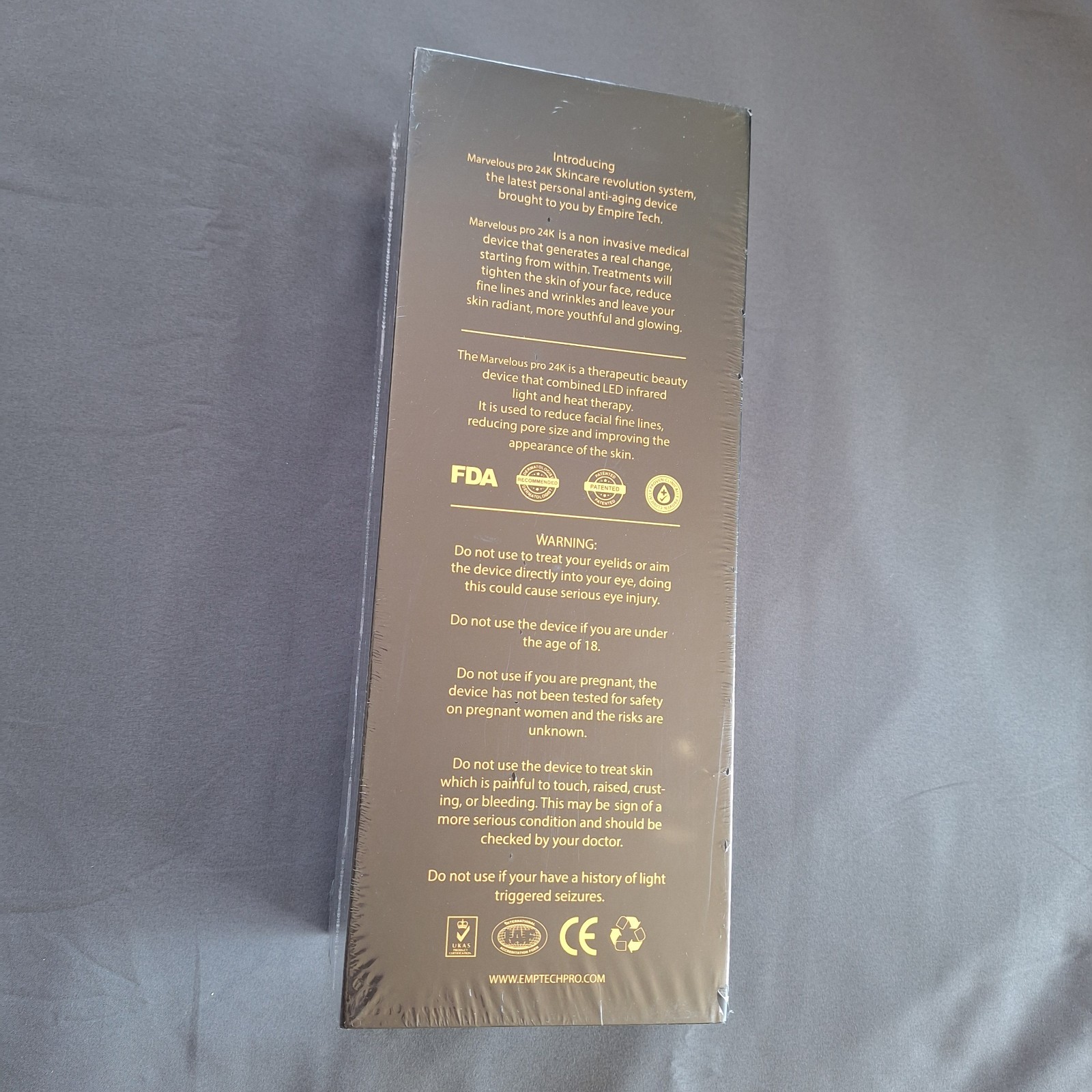 Empire Tech Marvelous Pro 24K Pro Skincare Revolution System