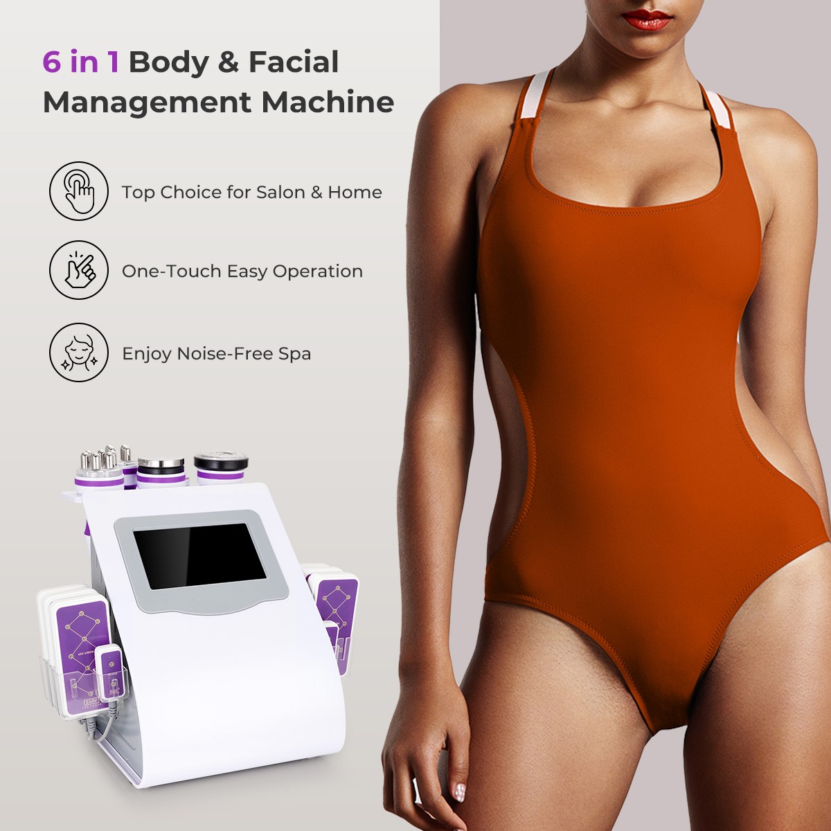 6 in 1 Beauty Machine for Body Massage Facial Skin Care Skin Lifting Lost Weig1