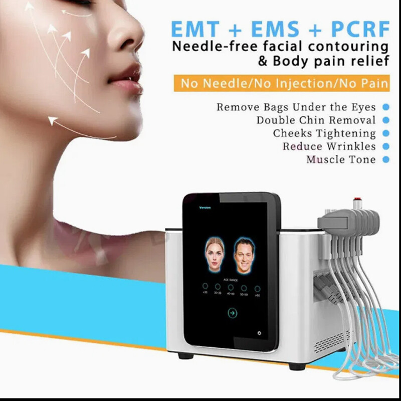 FACE Vline Face Lifting Skin Care Wrinkle Removal Machine EMT EMS Facial Contour