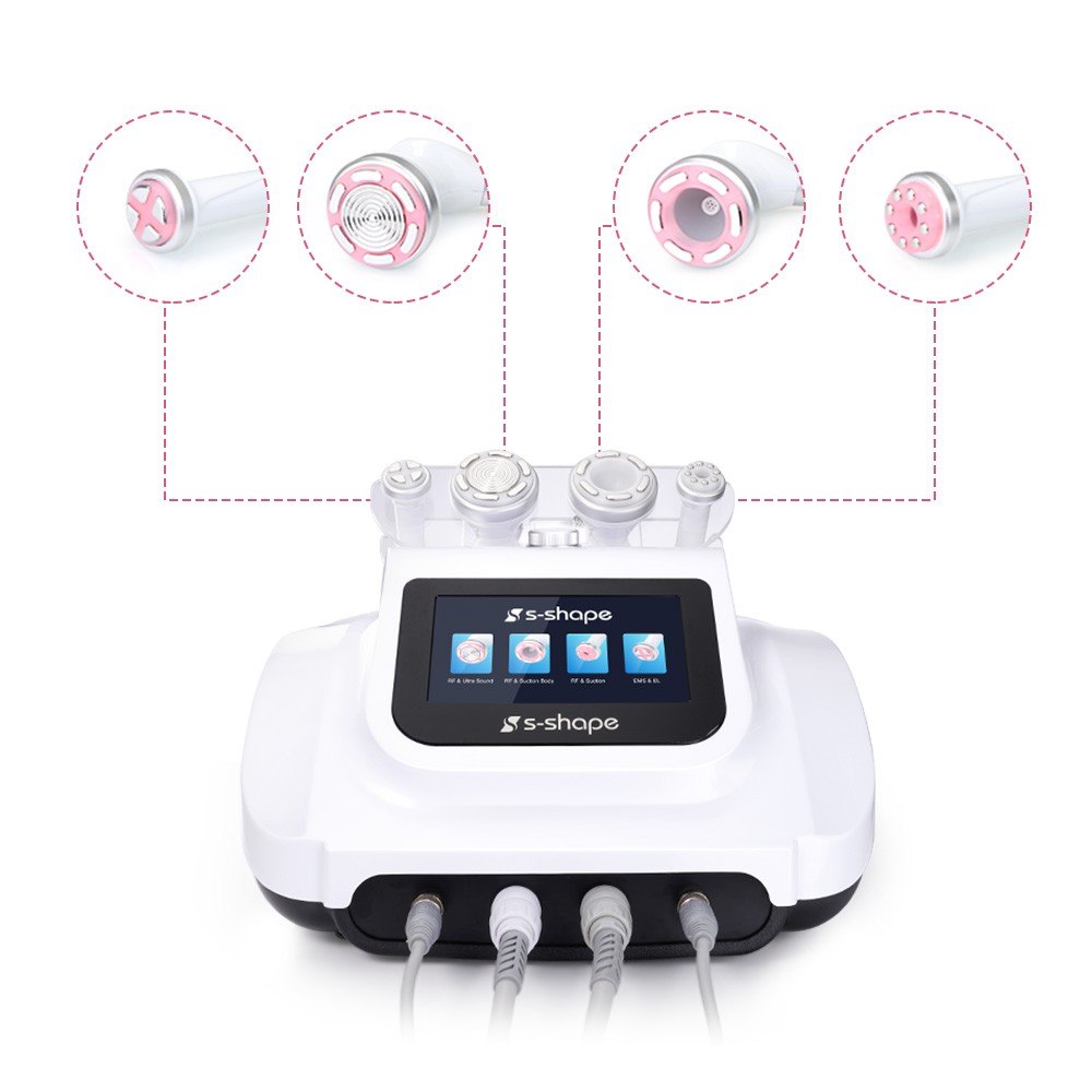 High Power Premium 4 in 1 Beauty Machine for Facial Care Body Silhouette Enhance