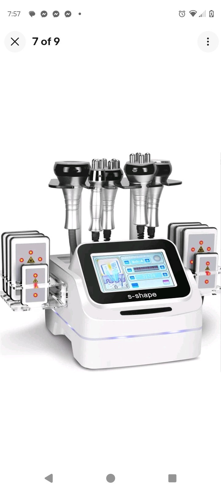 Body Cavitation Machine for Fat Removal 40k Ultra Slim Cavitation Machine