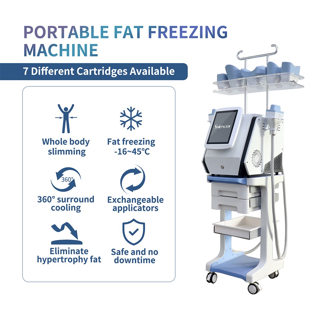 5IN1 Fat Freezing Body Slimming Therapy Lipolysis Fat Removal Sculpt Spa Machine