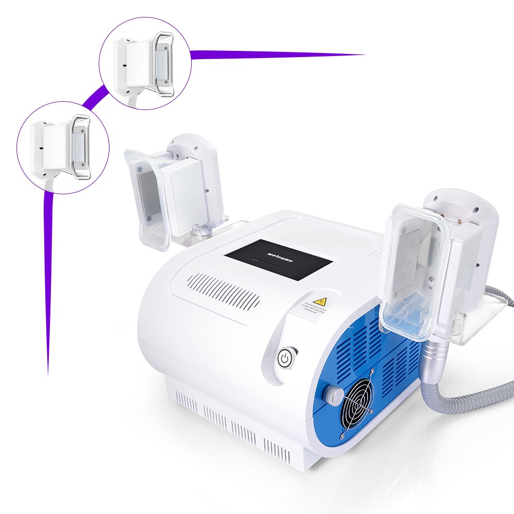 Cool Freeze Beauty Device 2 Handles for Body Figure Enhancement Salon Studio
