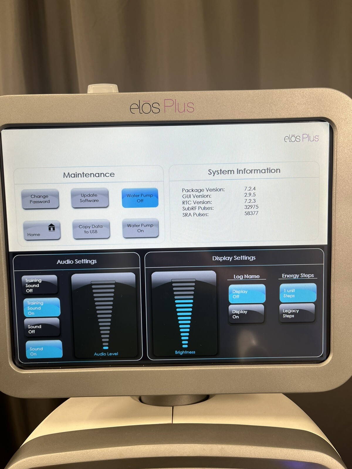 2012 Syneron Elos Plus Used With Functioning Hand pieces.