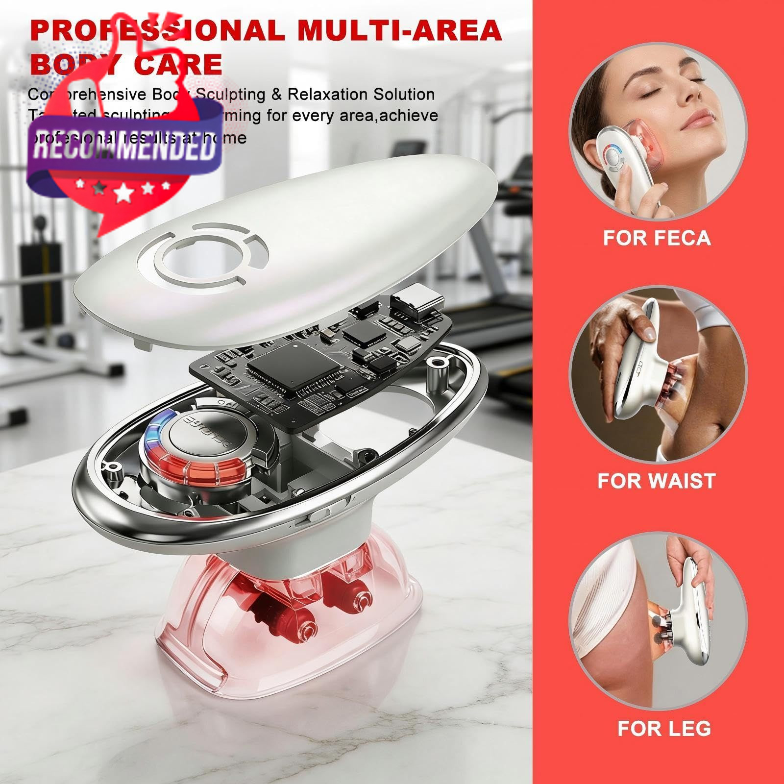 4-in-1 Electric Cellulite Massager & Body Sculpting Machine -5 Modes Adjustable